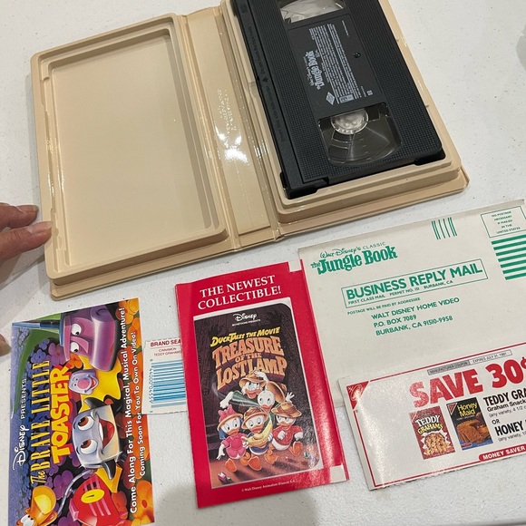 Black Diamond Walt Disney's Classic The Jungle Book VHS - Picture 5 of 6